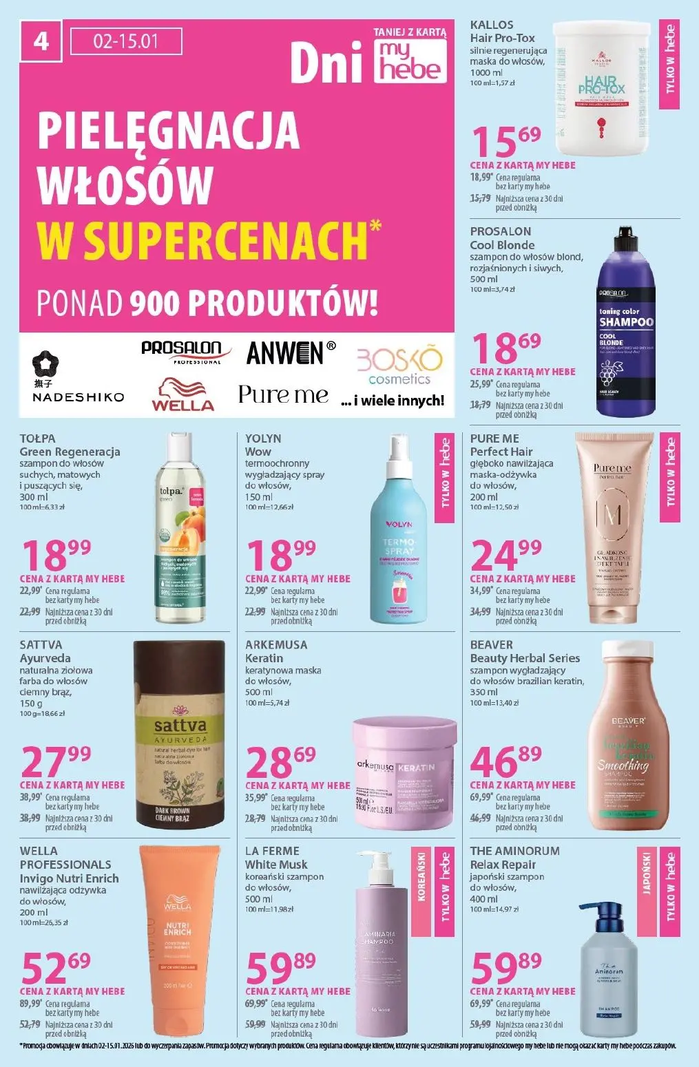 gazetka promocyjna hebe Hity 2025 - Strona 4