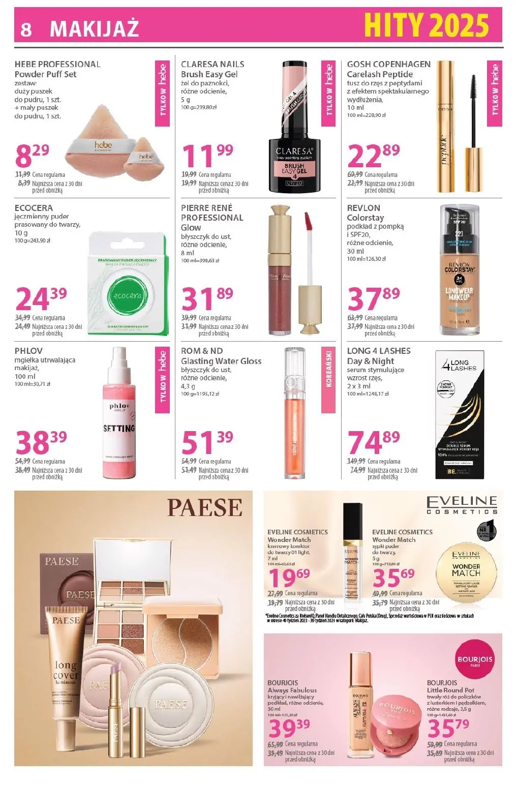 gazetka promocyjna hebe Hity 2025 - Strona 8
