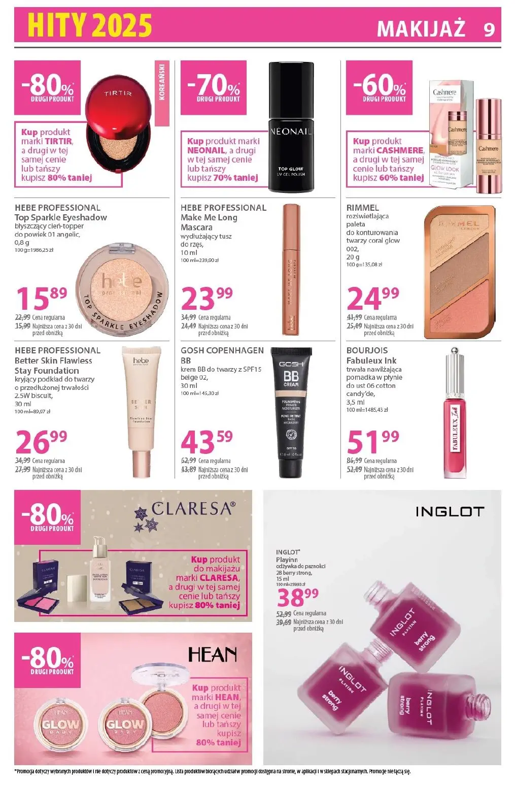 gazetka promocyjna hebe Hity 2025 - Strona 9