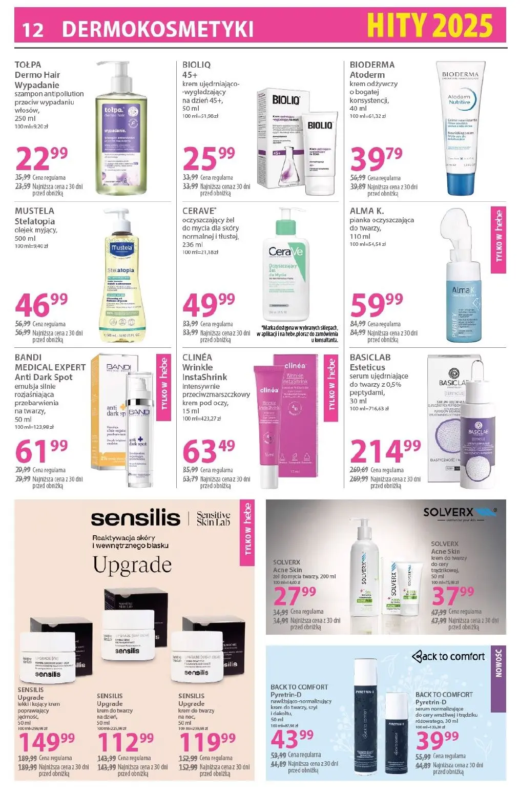 gazetka promocyjna hebe Hity 2025 - Strona 12