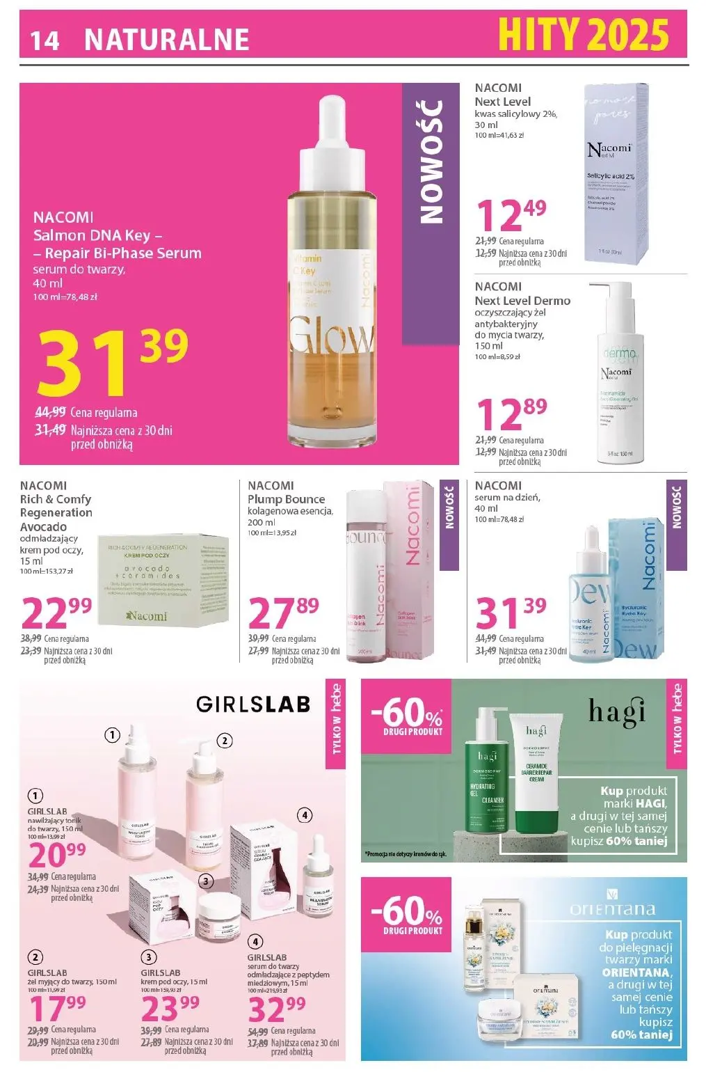 gazetka promocyjna hebe Hity 2025 - Strona 14