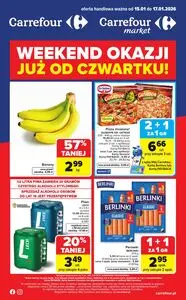 Gazetka promocyjna Carrefour, ważna od 2025-01-15 do 2026-01-17.