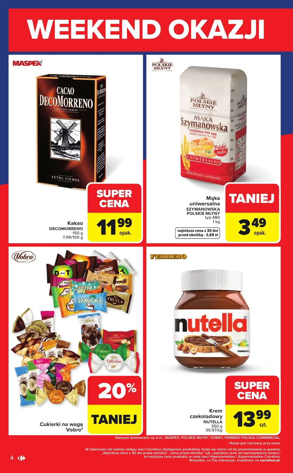 gazetka promocyjna Carrefour Weekend okazji - Strona 4