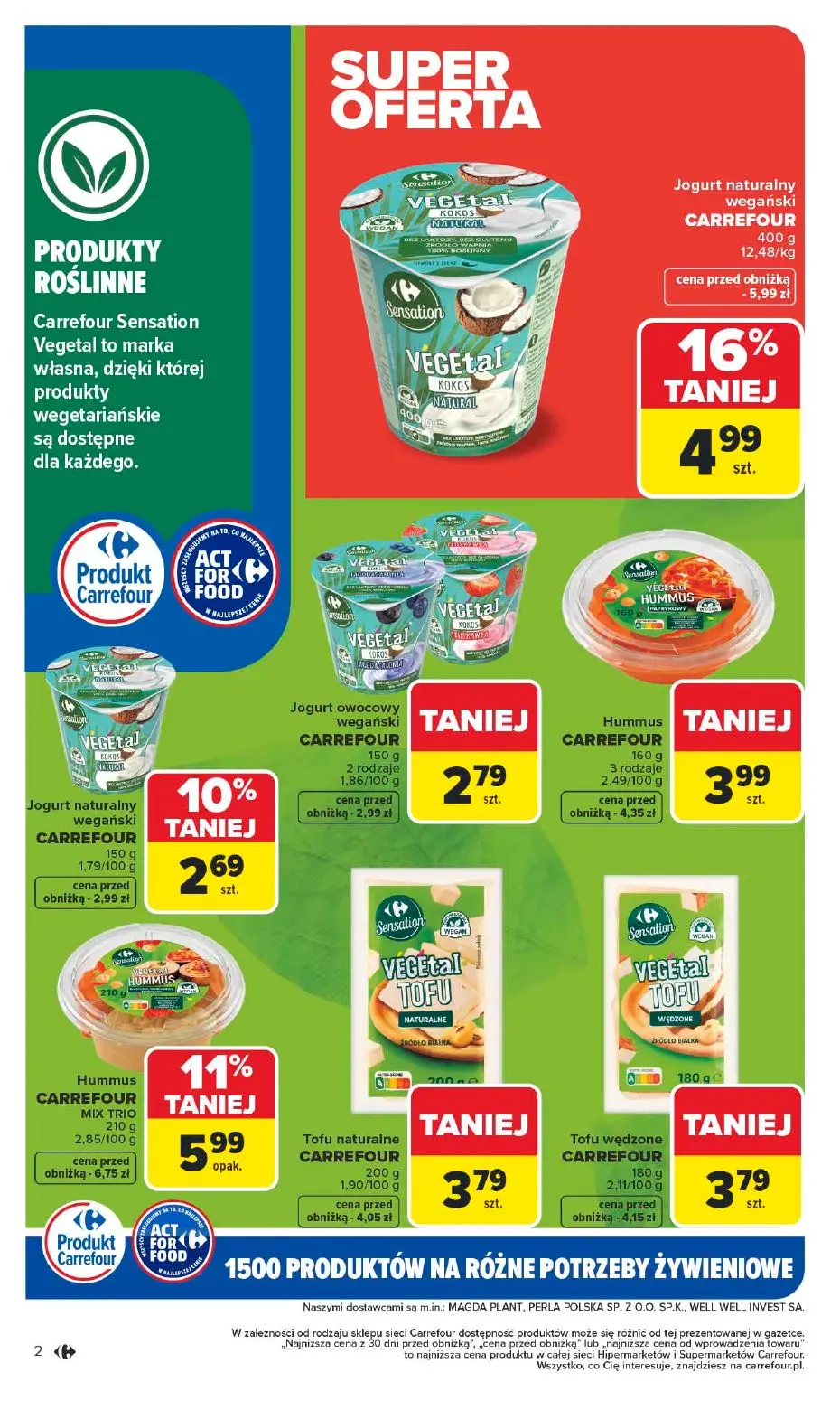 gazetka promocyjna Carrefour Market Act for food - Strona 2