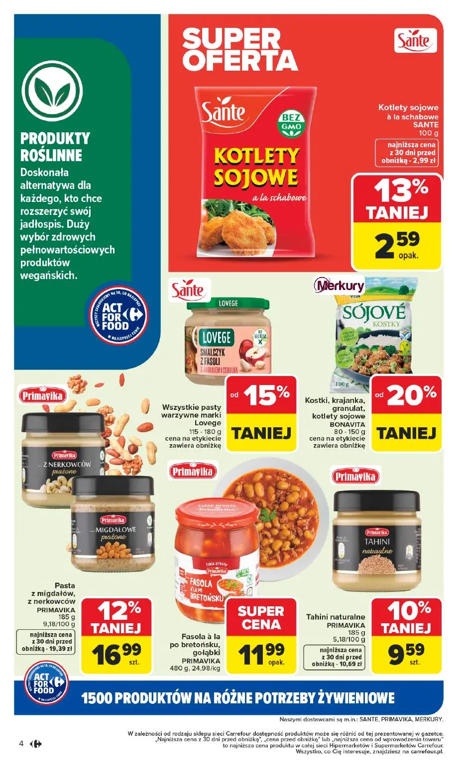 gazetka promocyjna Carrefour Market Act for food - Strona 4