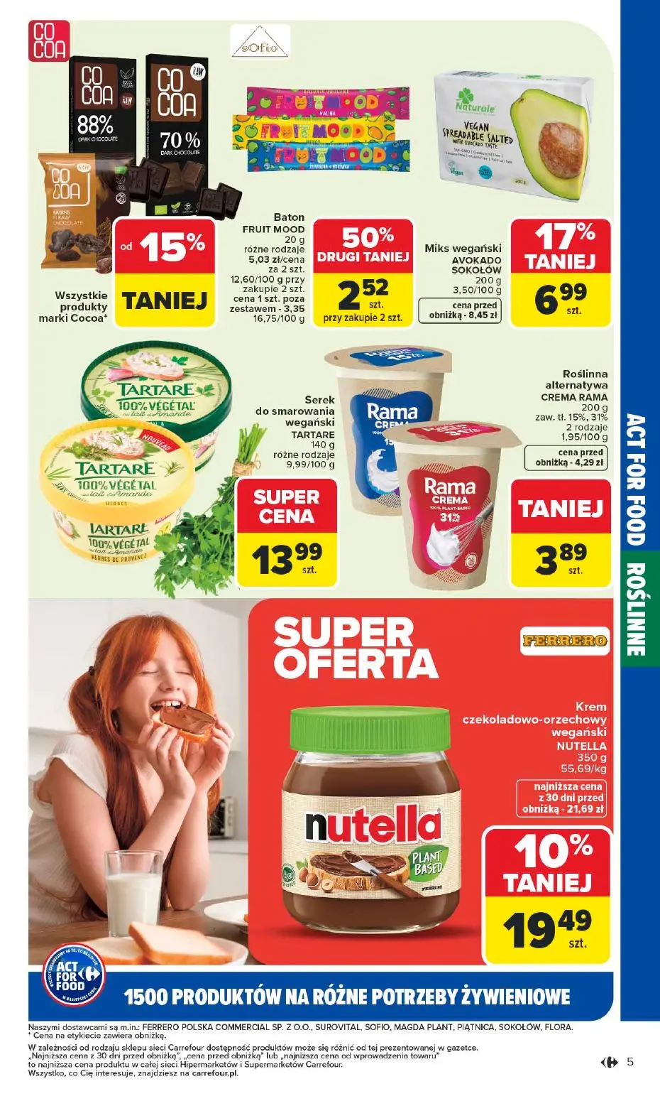 gazetka promocyjna Carrefour Market Act for food - Strona 5