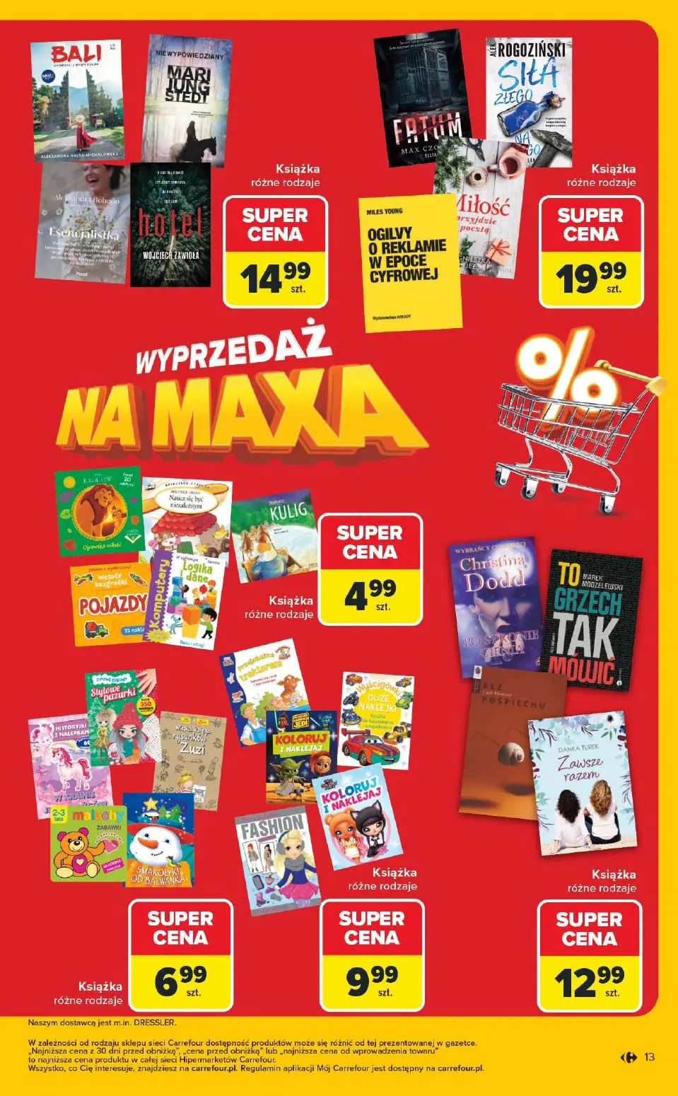 gazetka promocyjna Carrefour Wyprzedaż na maxa - Strona 13