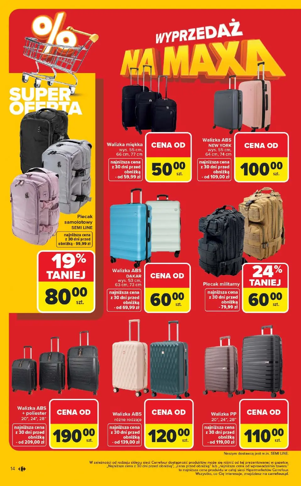 gazetka promocyjna Carrefour Wyprzedaż na maxa - Strona 14