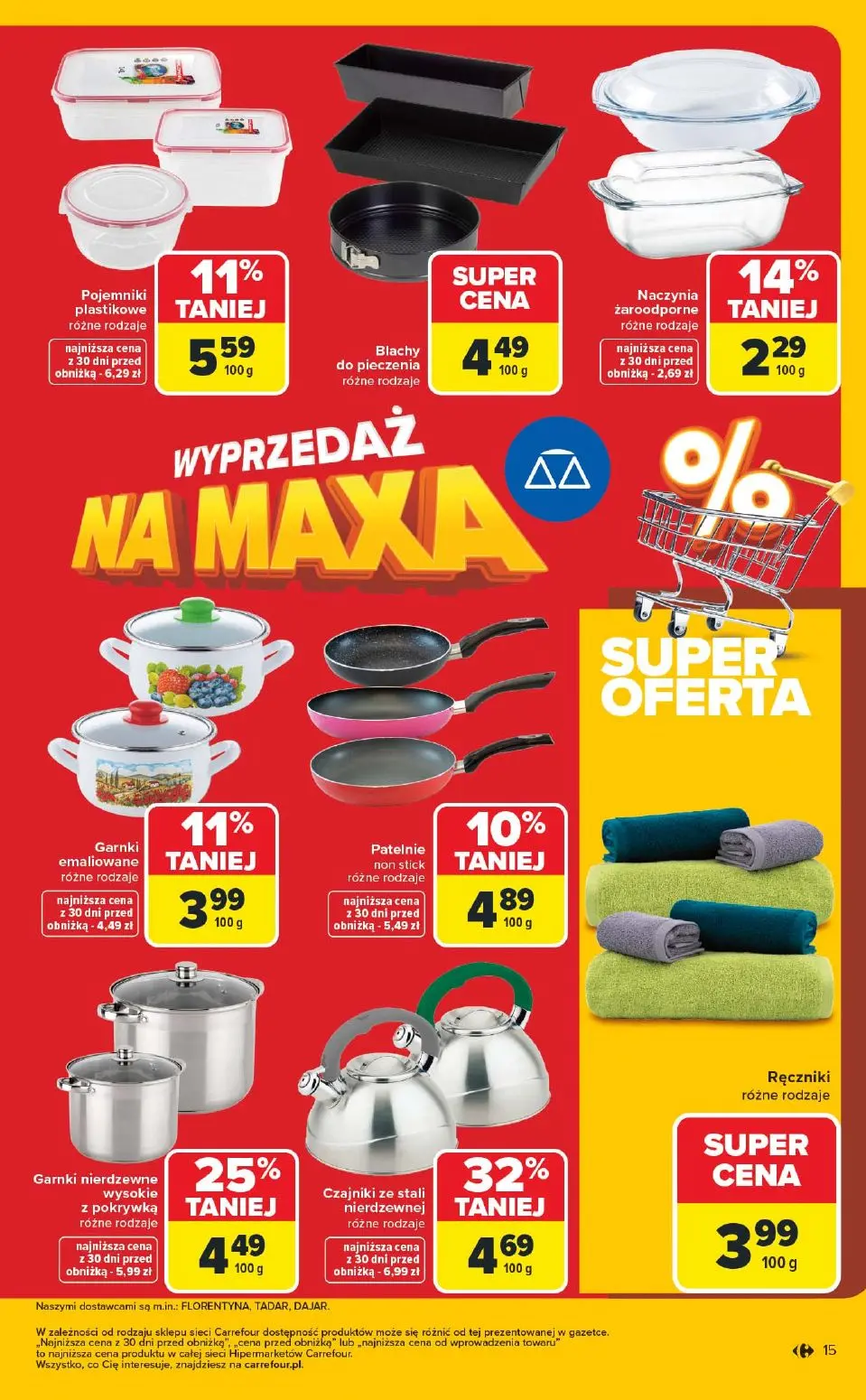 gazetka promocyjna Carrefour Wyprzedaż na maxa - Strona 15