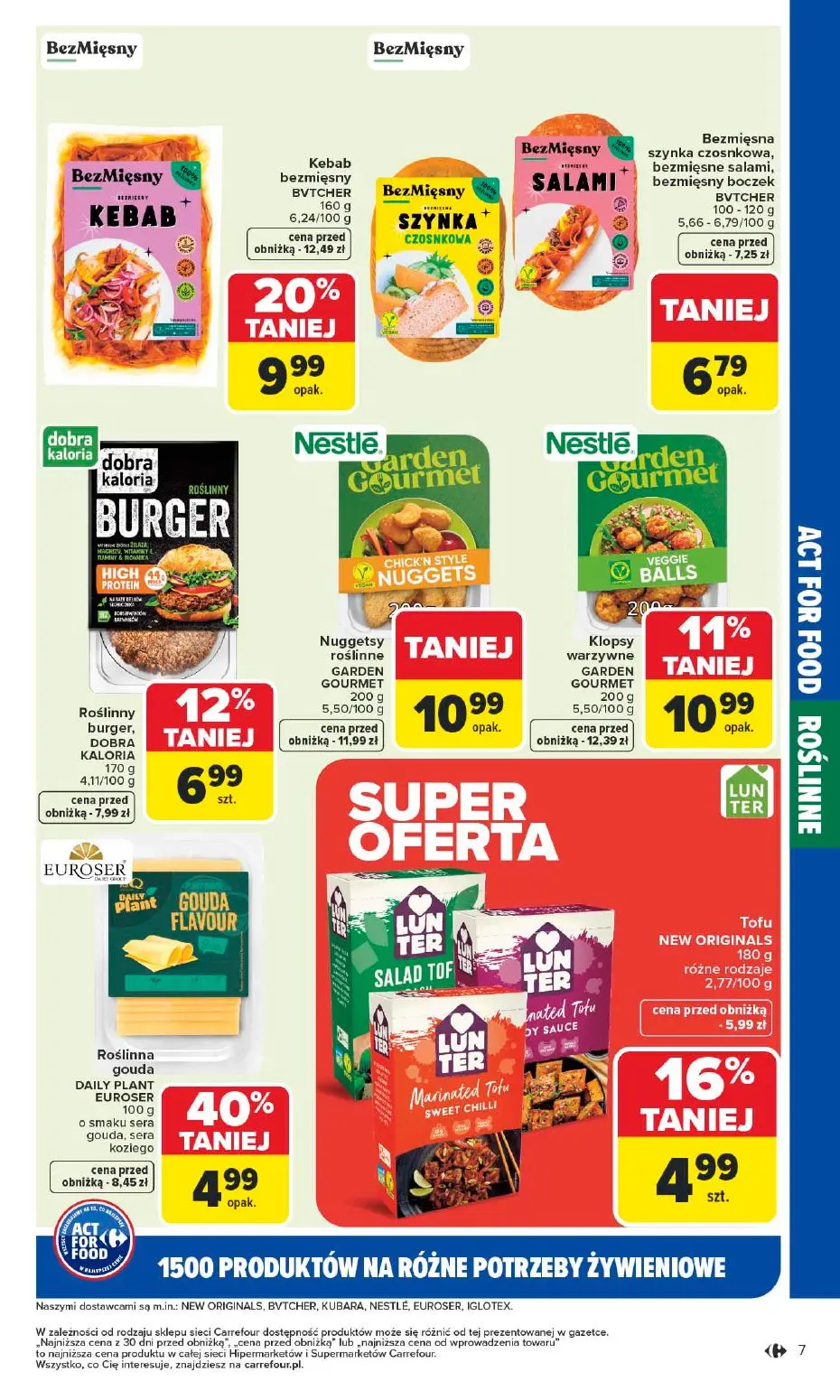 gazetka promocyjna Carrefour Na różne potrzeby żywieniowe - Strona 7