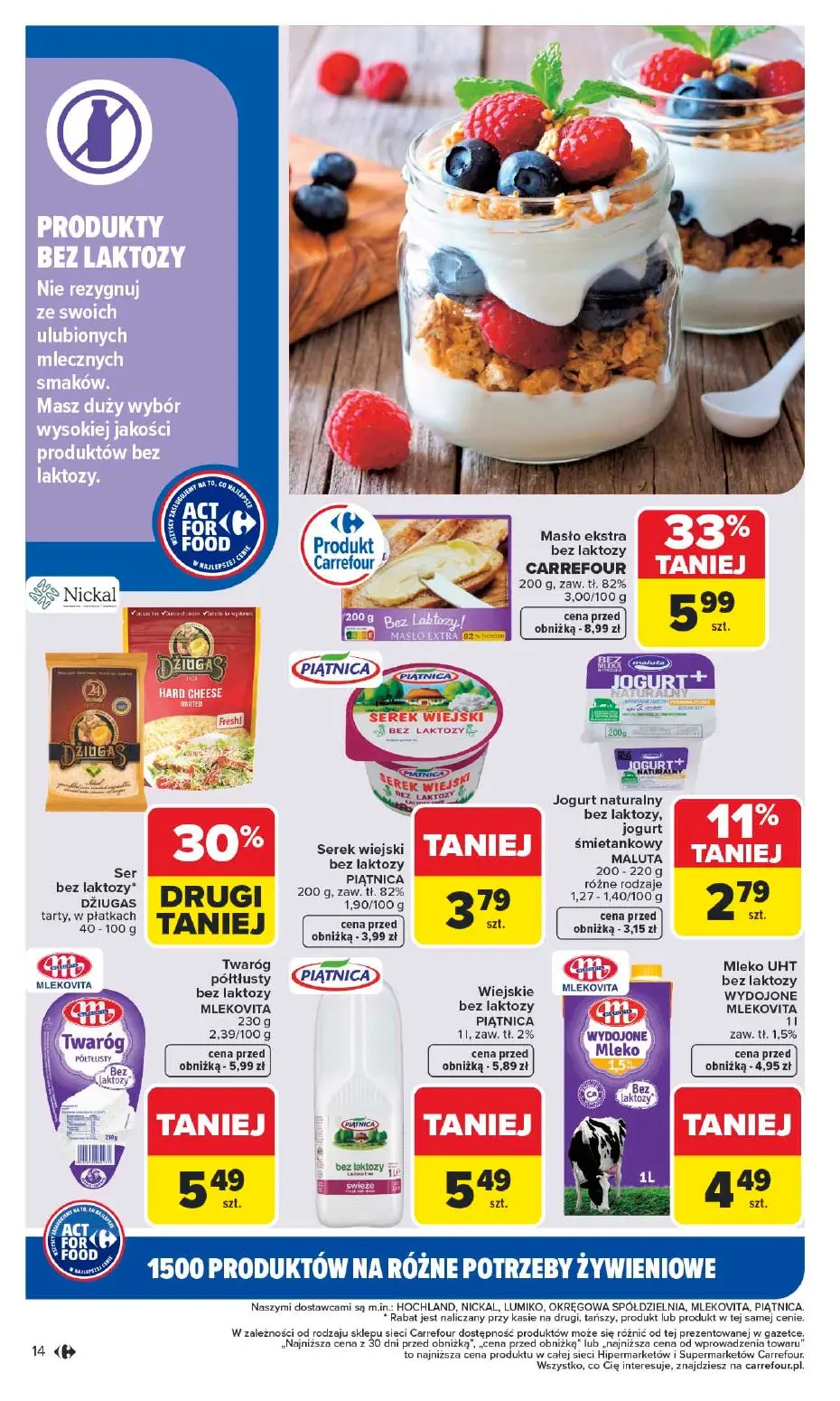 gazetka promocyjna Carrefour Na różne potrzeby żywieniowe - Strona 14