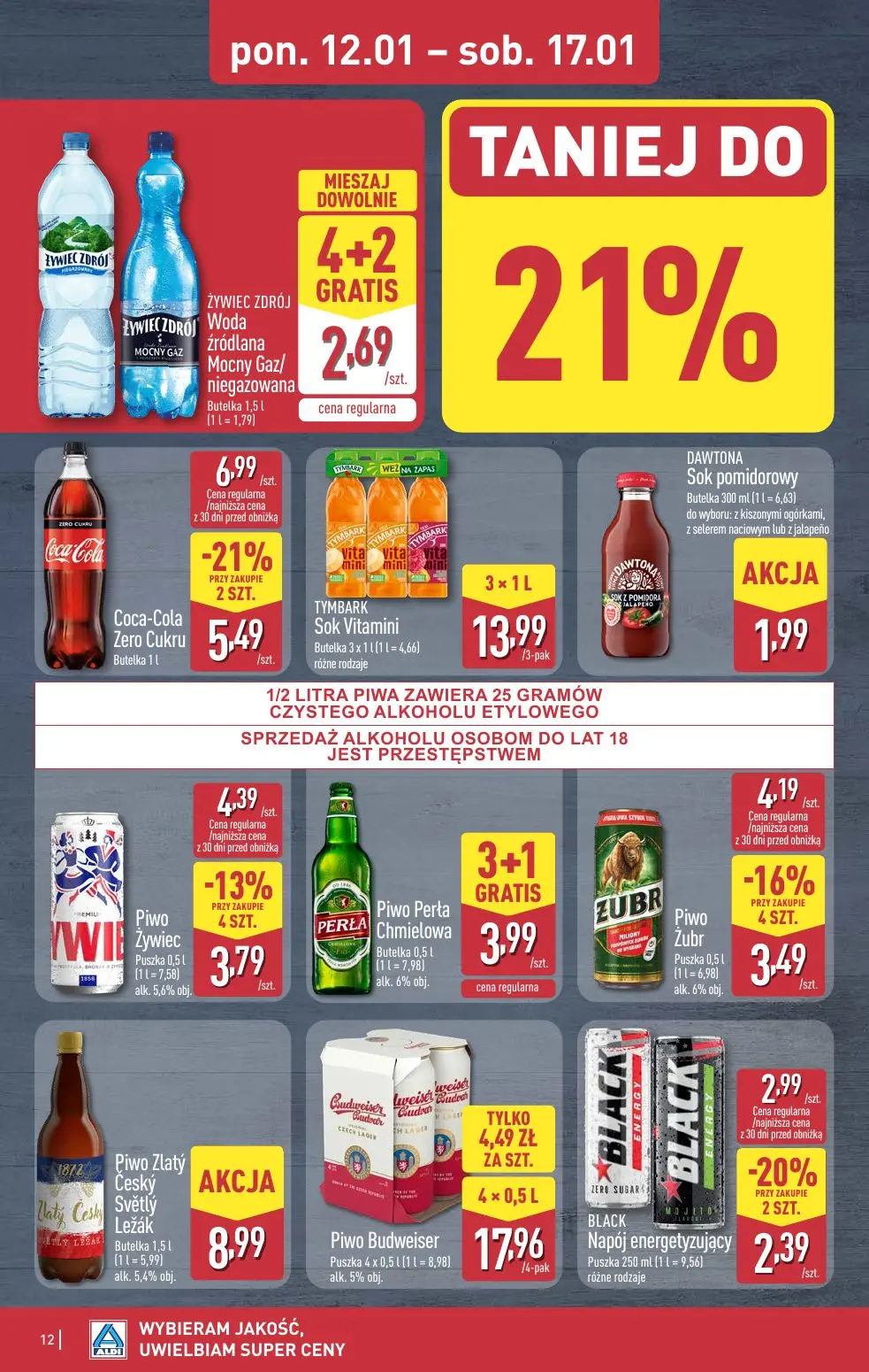 gazetka promocyjna ALDI Wybieram ALDI - Strona 12