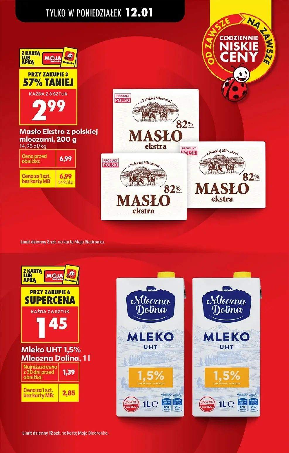 gazetka promocyjna Biedronka Lada tradycyjna. Od poniedziałku  - Strona 3