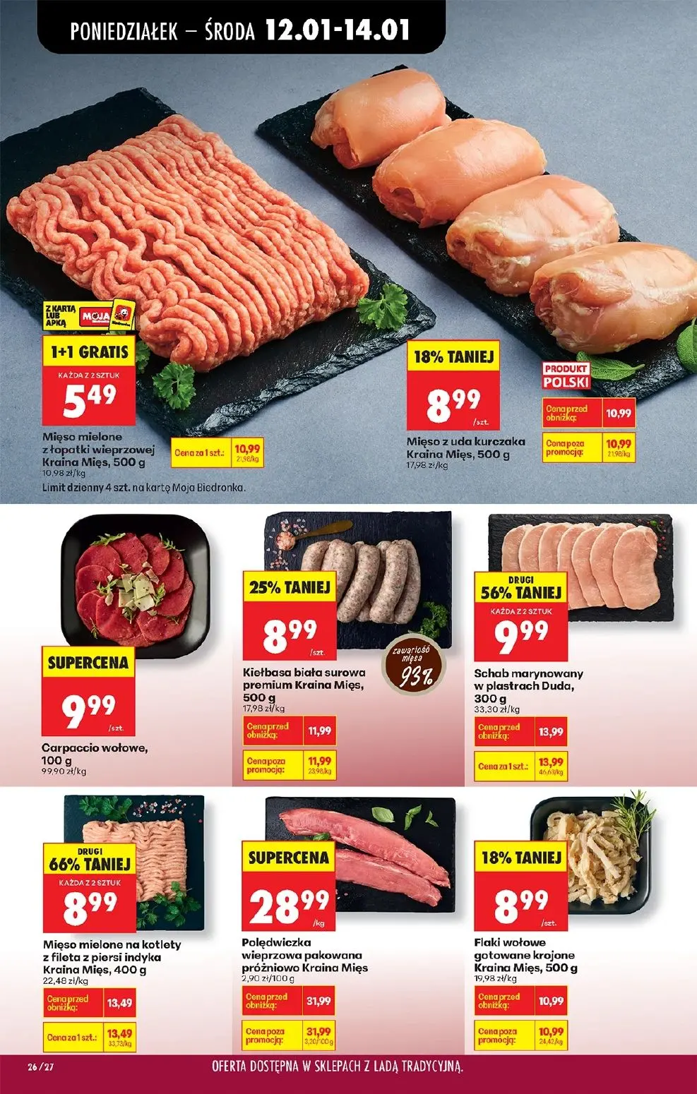 gazetka promocyjna Biedronka Lada tradycyjna. Od poniedziałku  - Strona 34