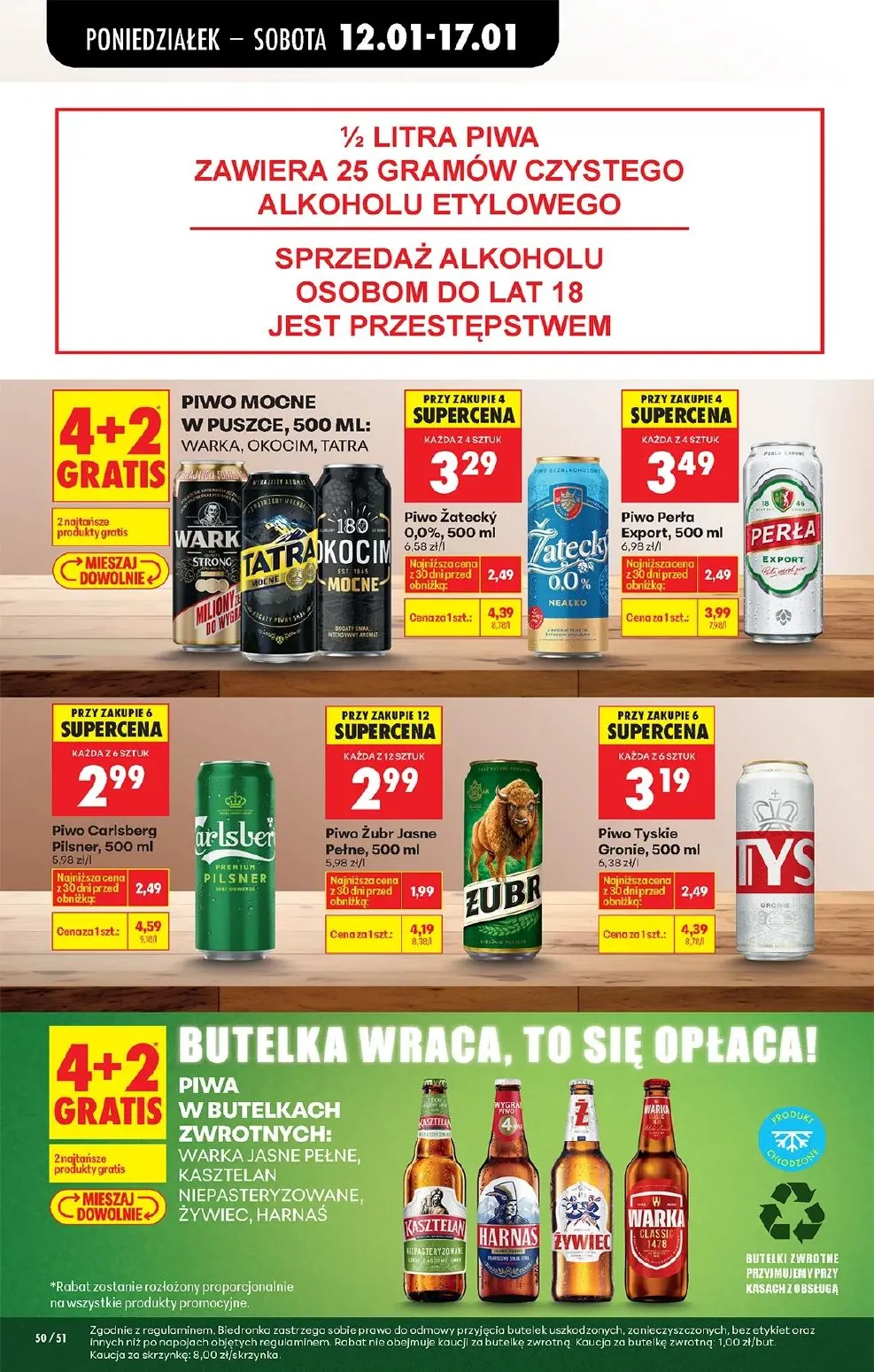 gazetka promocyjna Biedronka Od poniedziałku  - Strona 62