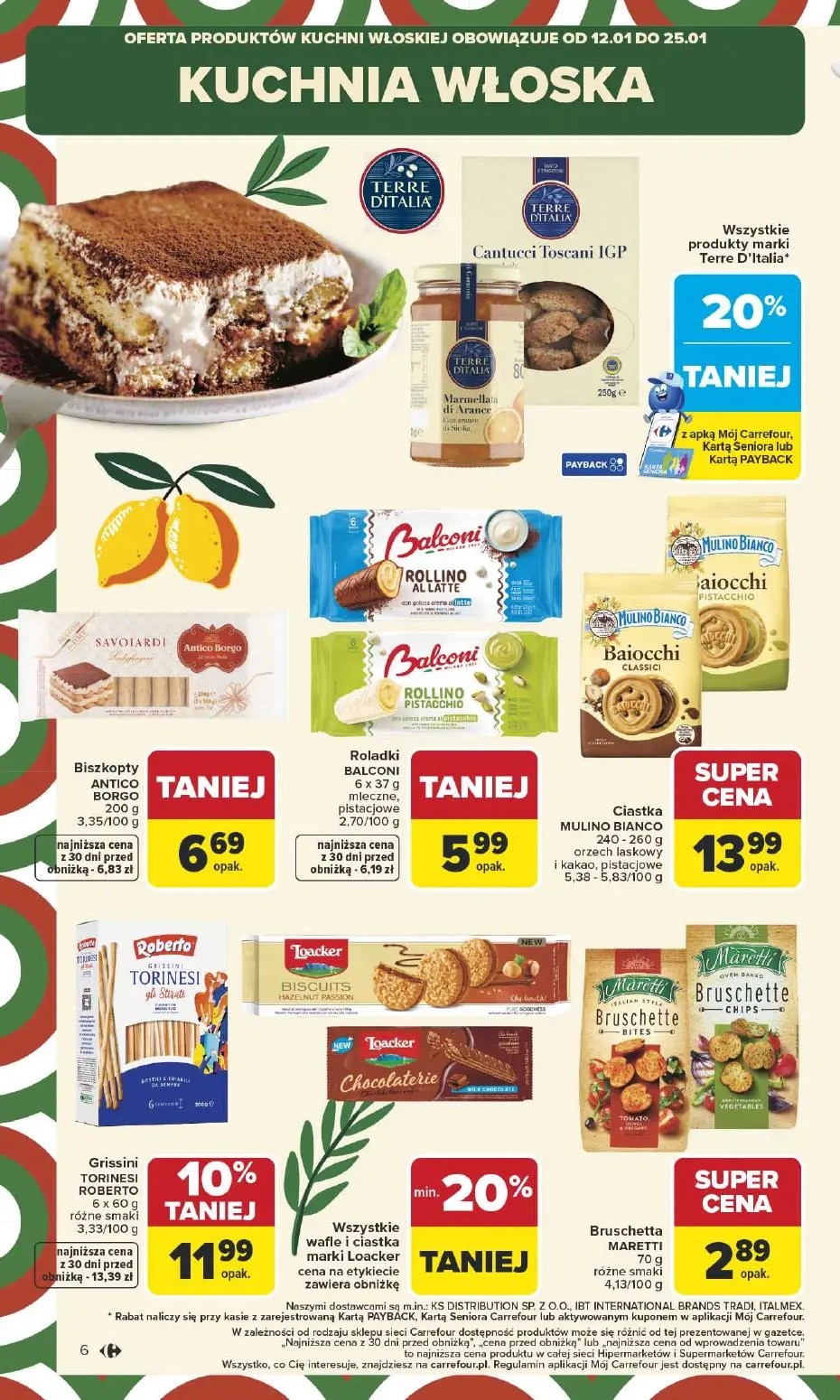 gazetka promocyjna Carrefour Kuchnia Włoska - Strona 8
