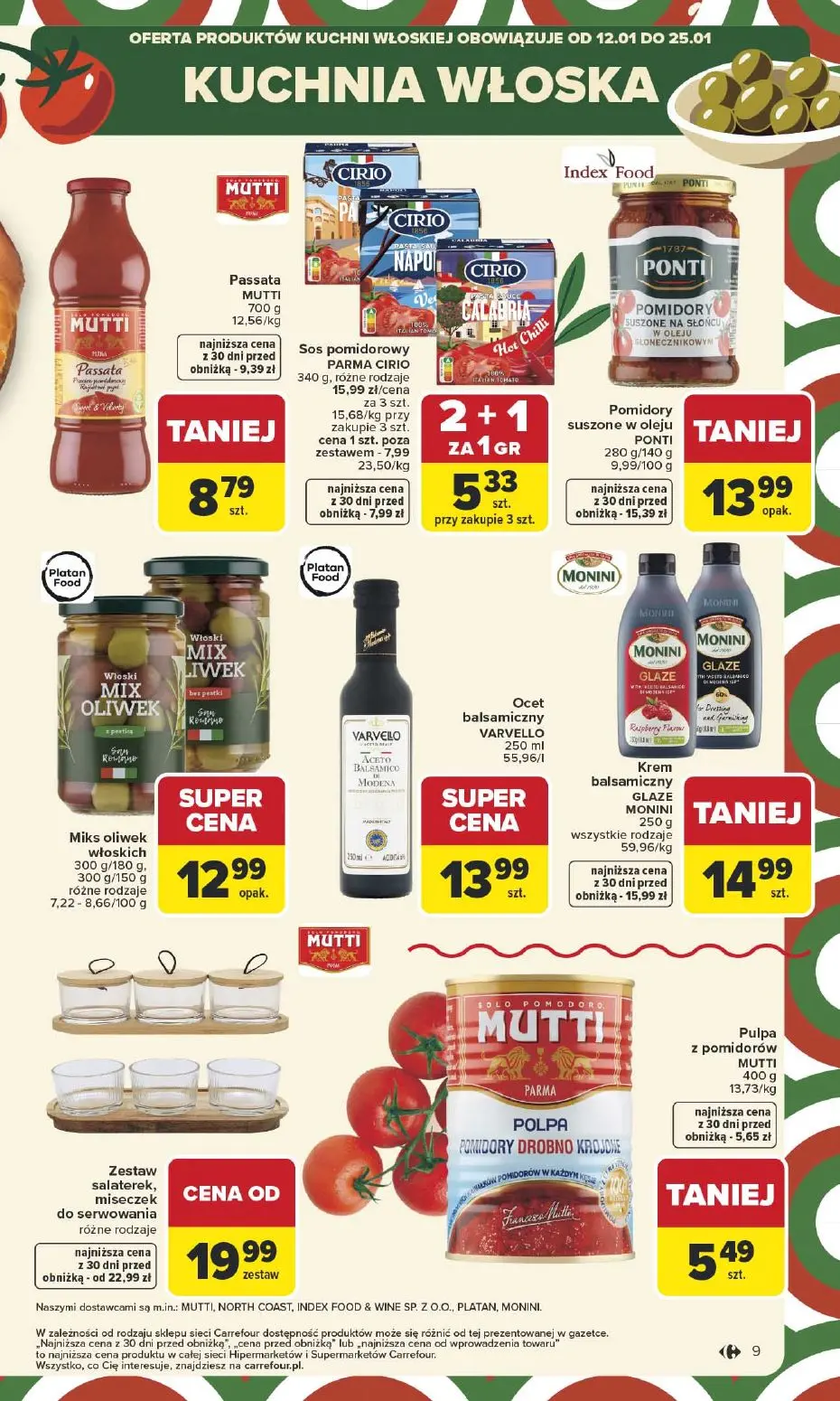 gazetka promocyjna Carrefour Kuchnia Włoska - Strona 11