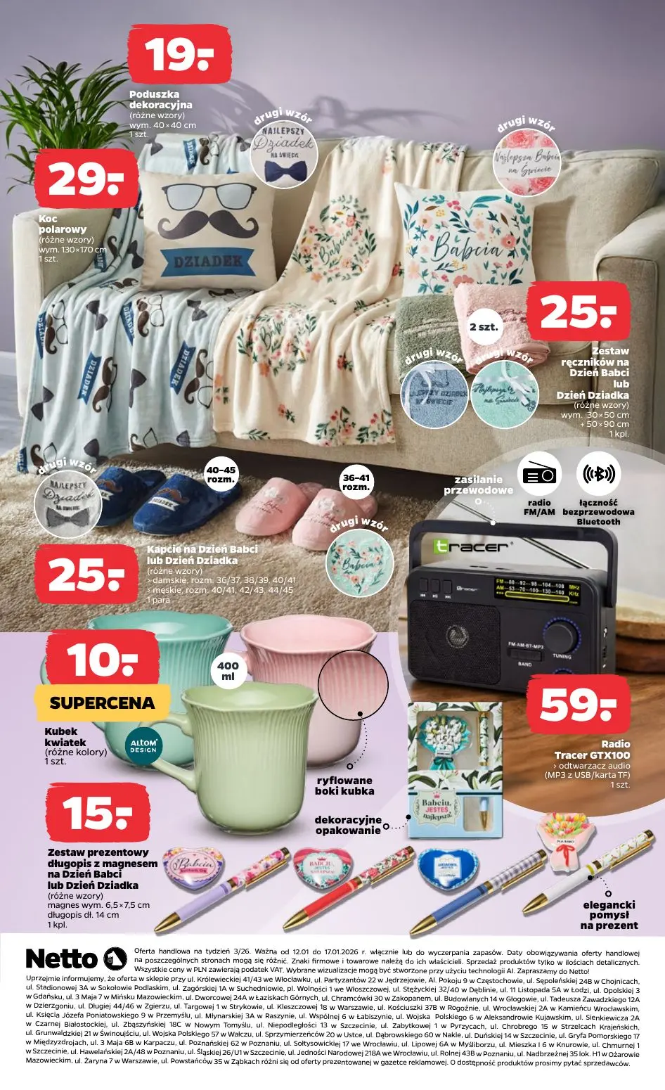 gazetka promocyjna NETTO Temat tygodnia: Dzień Babci i Dziadka - Strona 3