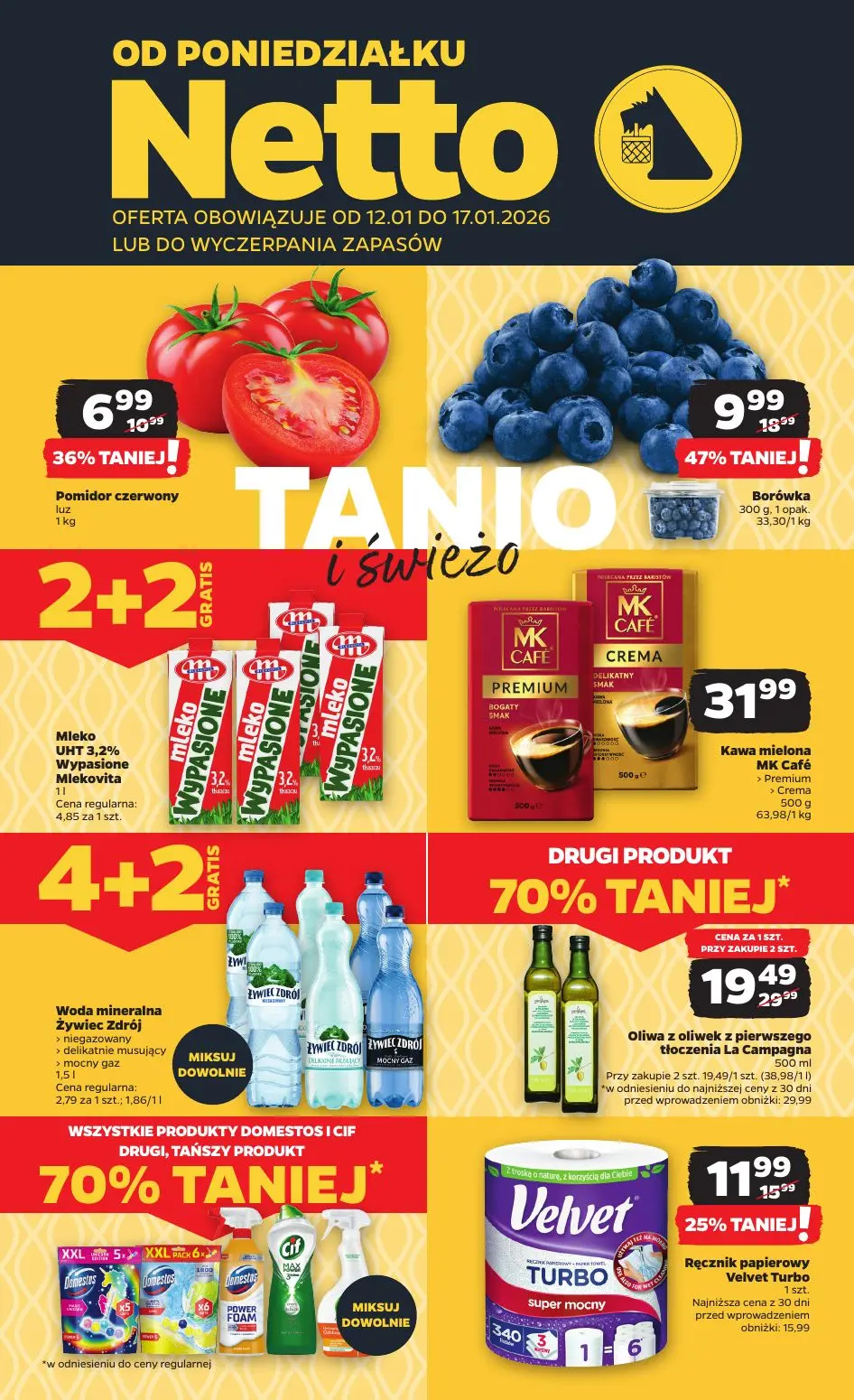 gazetka promocyjna NETTO Tanio i świeżo - Strona 1
