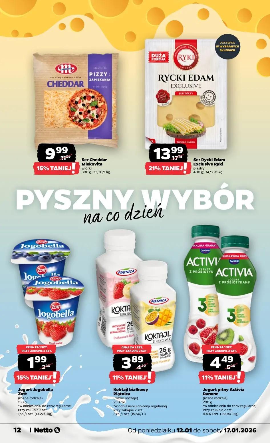 gazetka promocyjna NETTO Tanio i świeżo - Strona 12