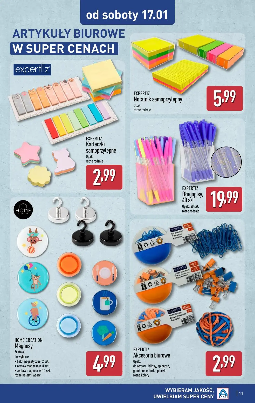 gazetka promocyjna ALDI Oferta od środy 14.01 - Strona 11