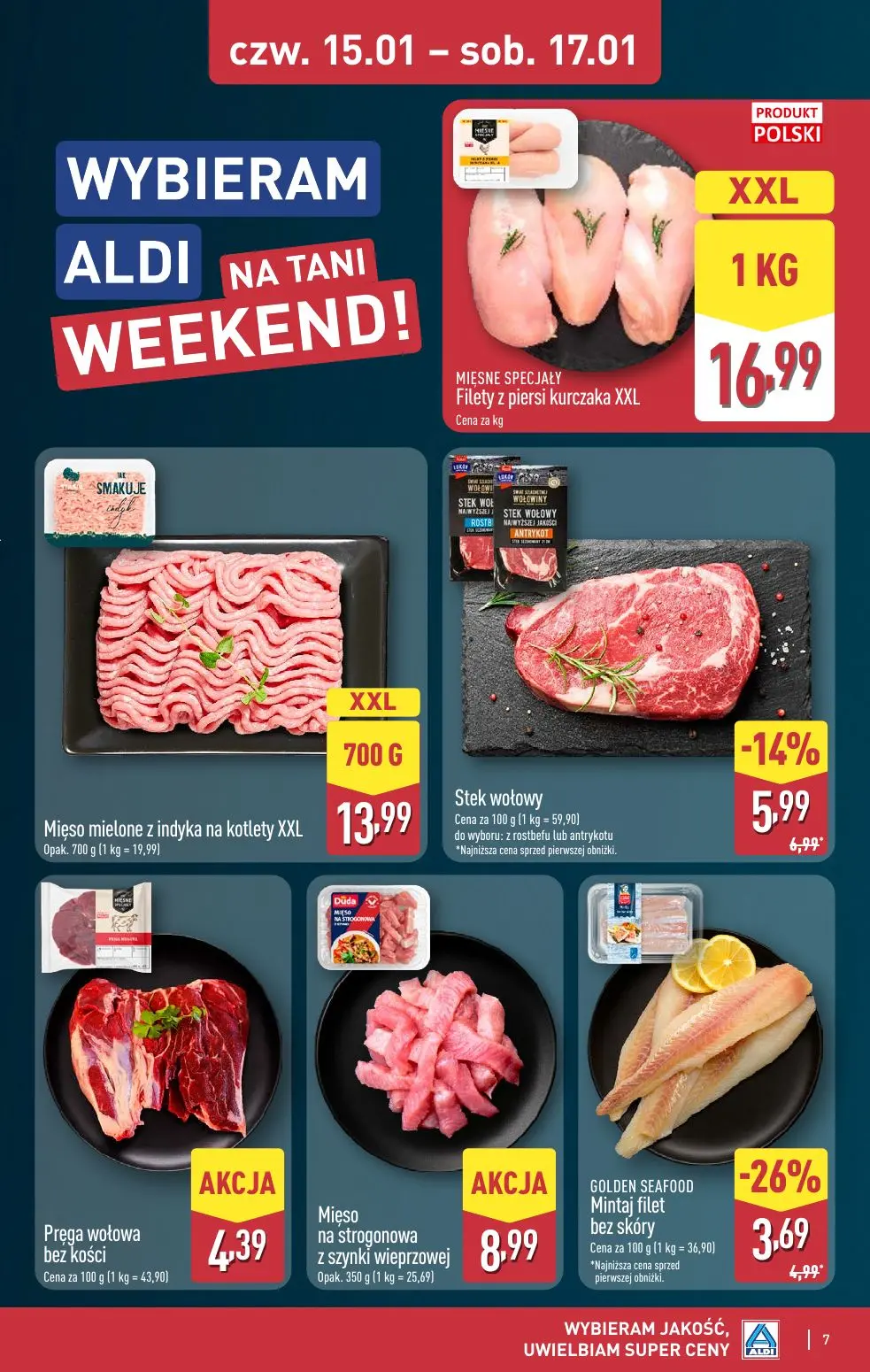 gazetka promocyjna ALDI Oferta na WEEKEND już od czwartku! - Strona 7