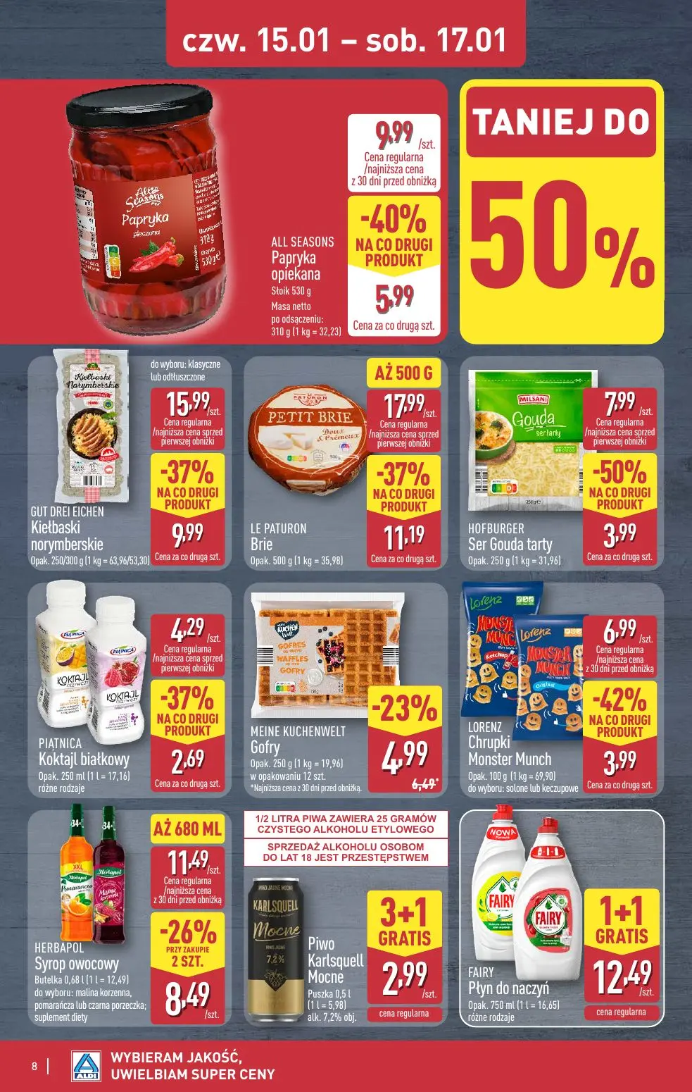 gazetka promocyjna ALDI Oferta na WEEKEND już od czwartku! - Strona 8