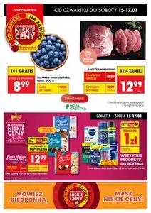 Gazetka promocyjna Biedronka, ważna od 2026-01-15 do 2026-01-17.
