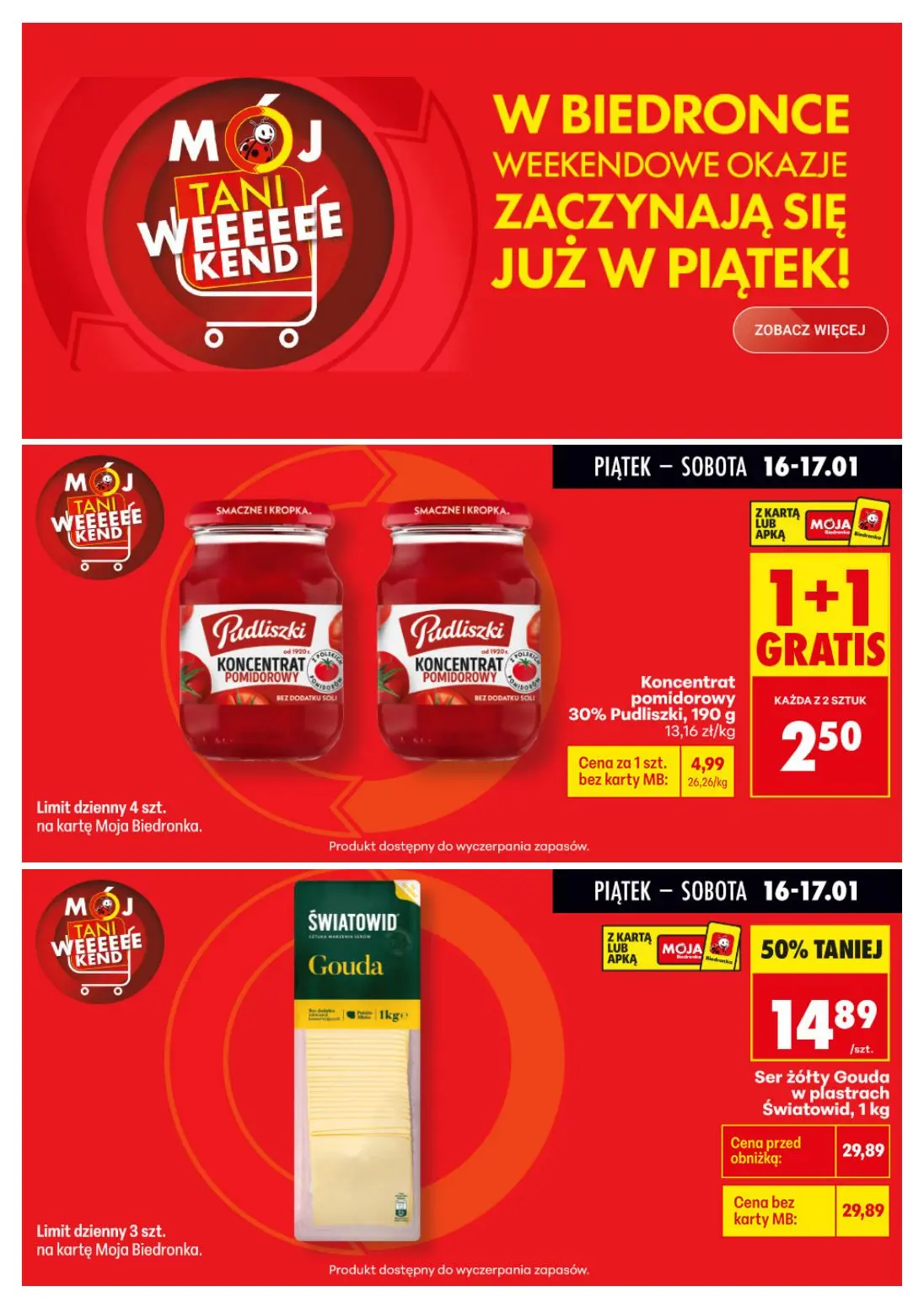 gazetka promocyjna Biedronka Biedronkowe oszczędności - Strona 2