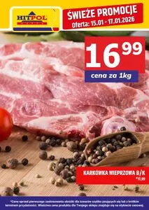 Gazetka promocyjna Hitpol, ważna od 2026-01-15 do 2026-01-17.