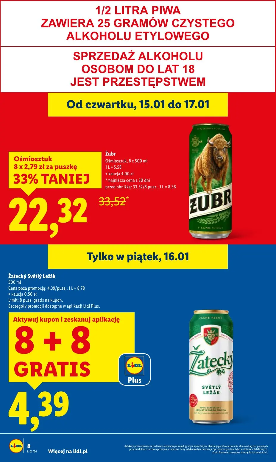 gazetka promocyjna LIDL Od czwartku - Strona 8