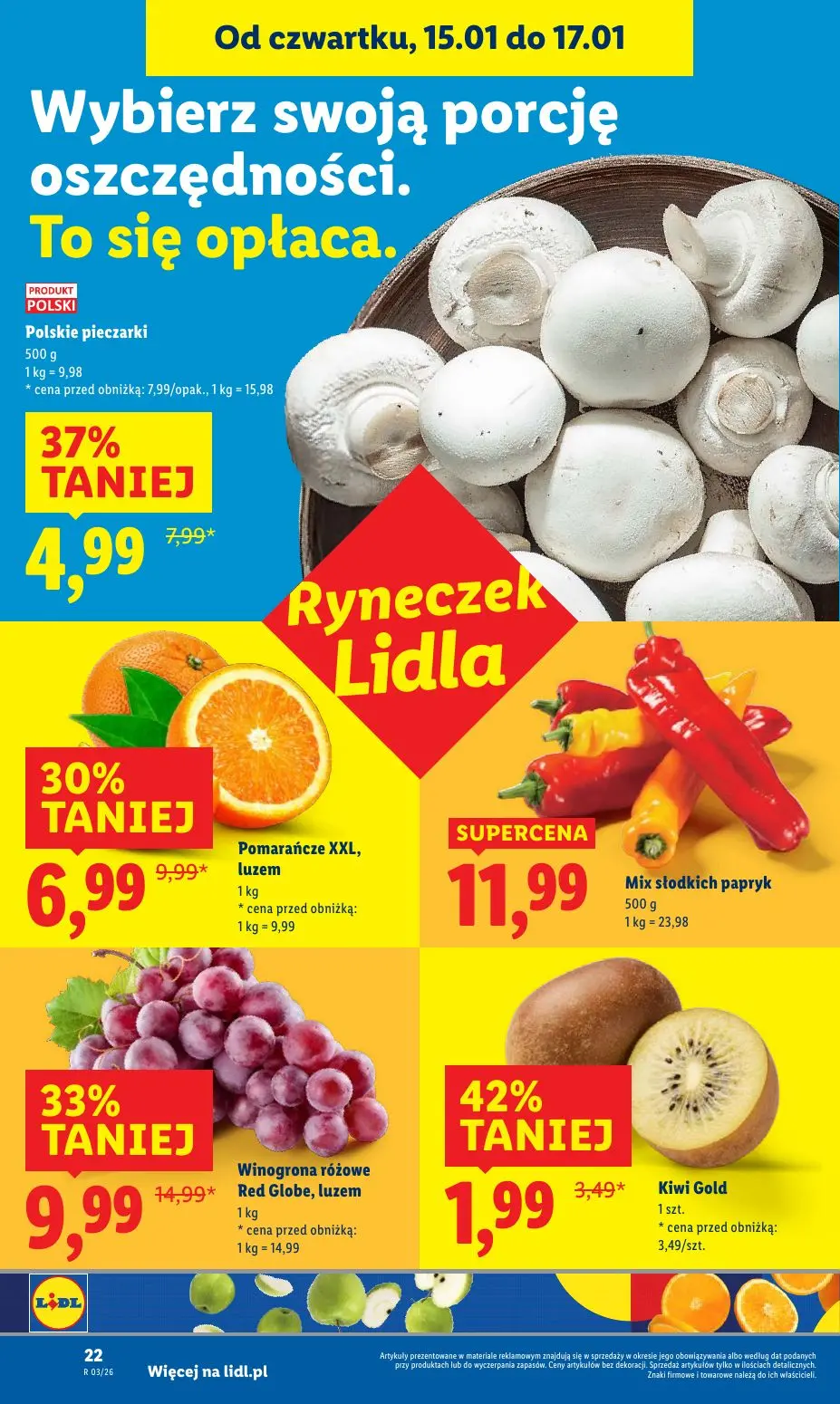 gazetka promocyjna LIDL Od czwartku - Strona 22