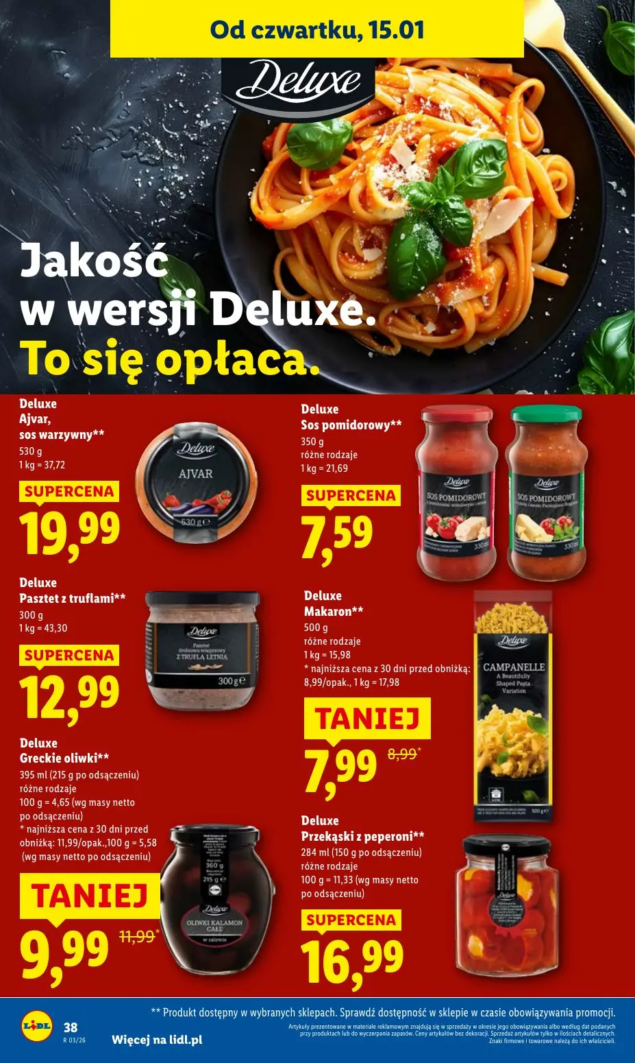 gazetka promocyjna LIDL Od czwartku - Strona 38