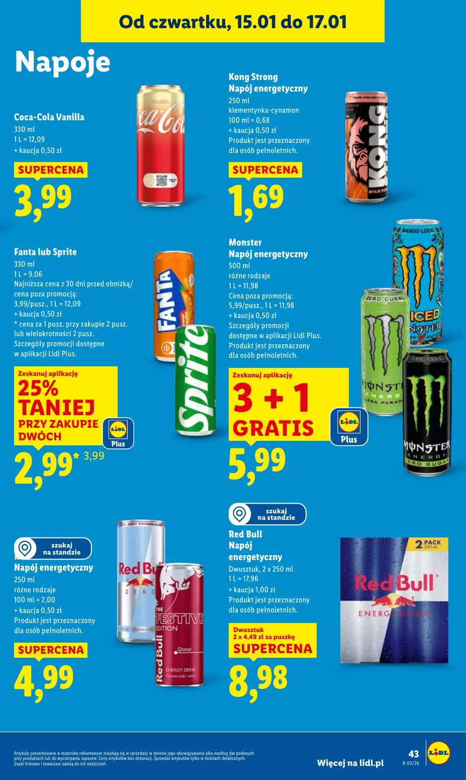gazetka promocyjna LIDL Od czwartku - Strona 43