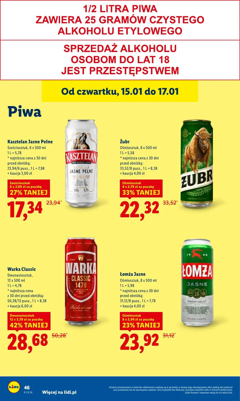 gazetka promocyjna LIDL Od czwartku - Strona 46