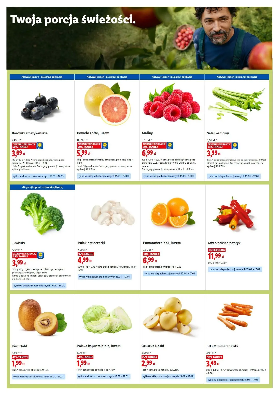 gazetka promocyjna LIDL Lidl plus. Skanujesz - To się opłaca - Strona 3