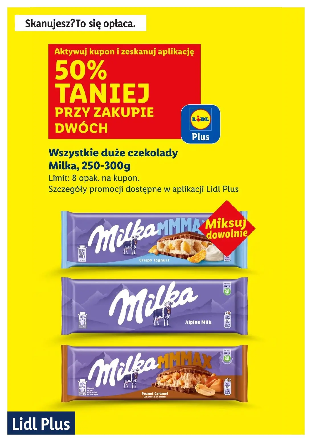 gazetka promocyjna LIDL Lidl plus. Skanujesz - To się opłaca - Strona 8