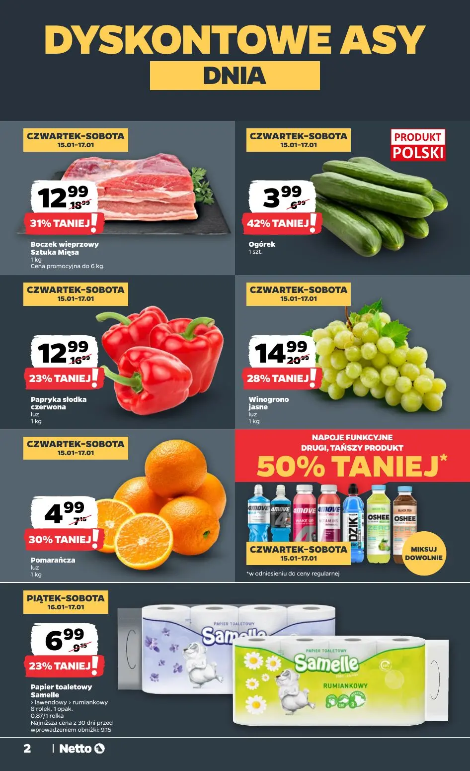 gazetka promocyjna NETTO Ofert od czwartku - Strona 2