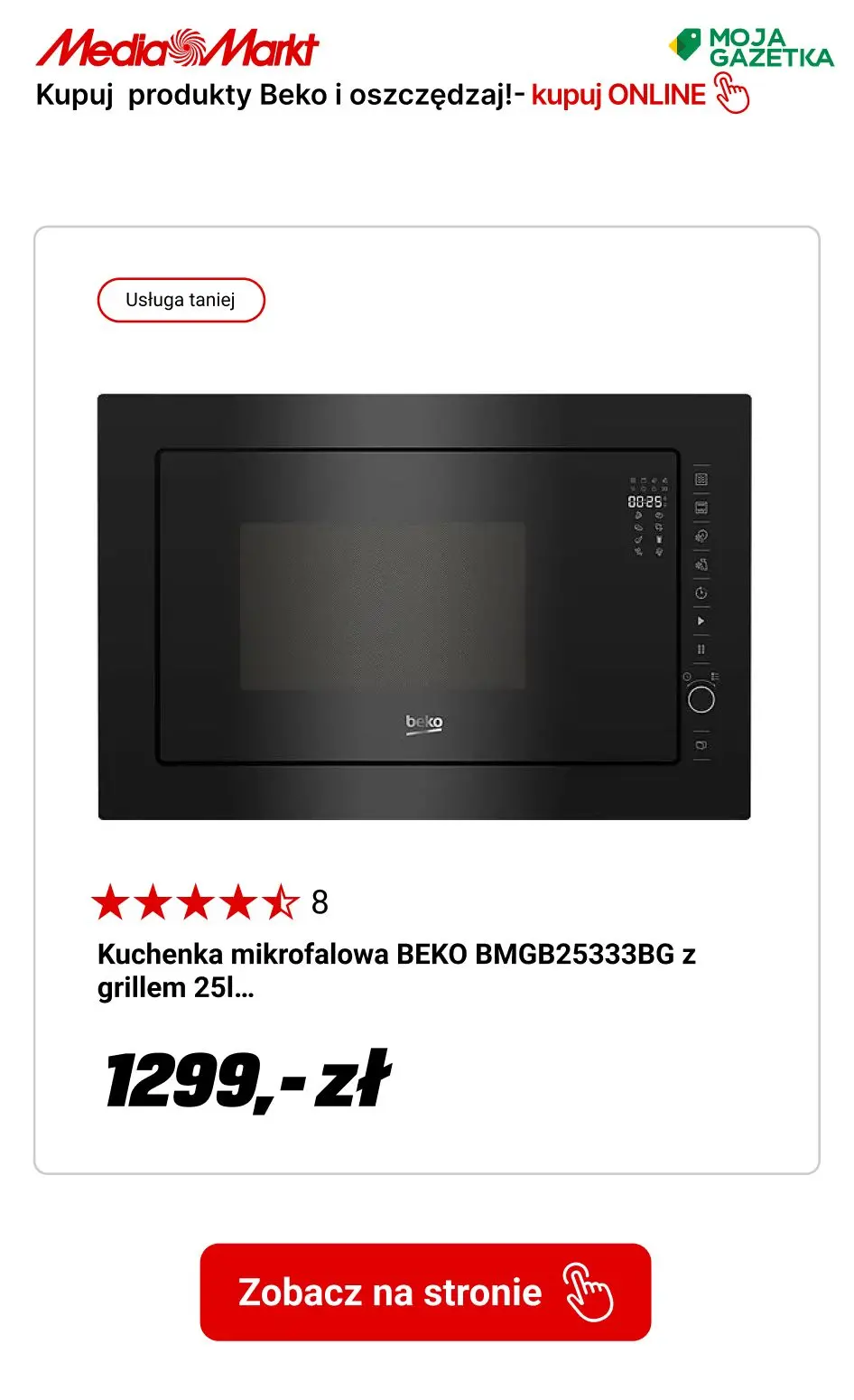 gazetka promocyjna Media Markt Kup dwa produkty Beko i oszczędź 40% ceny tańszego produktu! - Strona 10