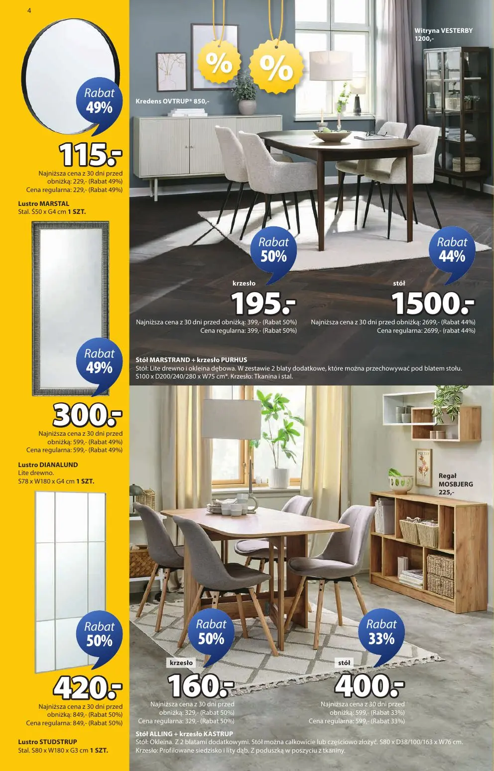 gazetka promocyjna JYSK Wyprzedaż - rabaty do 70% - Strona 4