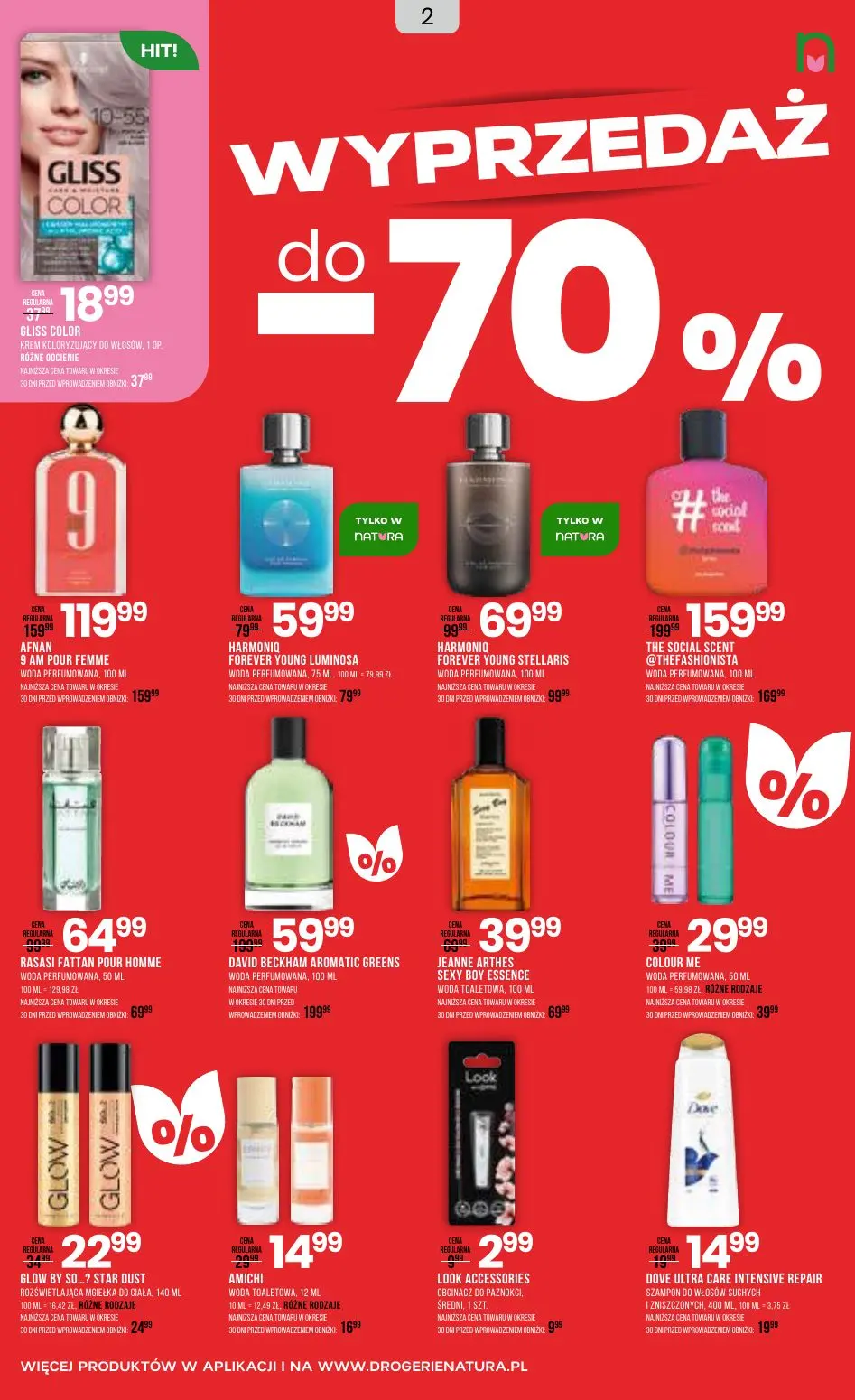 gazetka promocyjna Natura Wyprzedaż - Strona 2