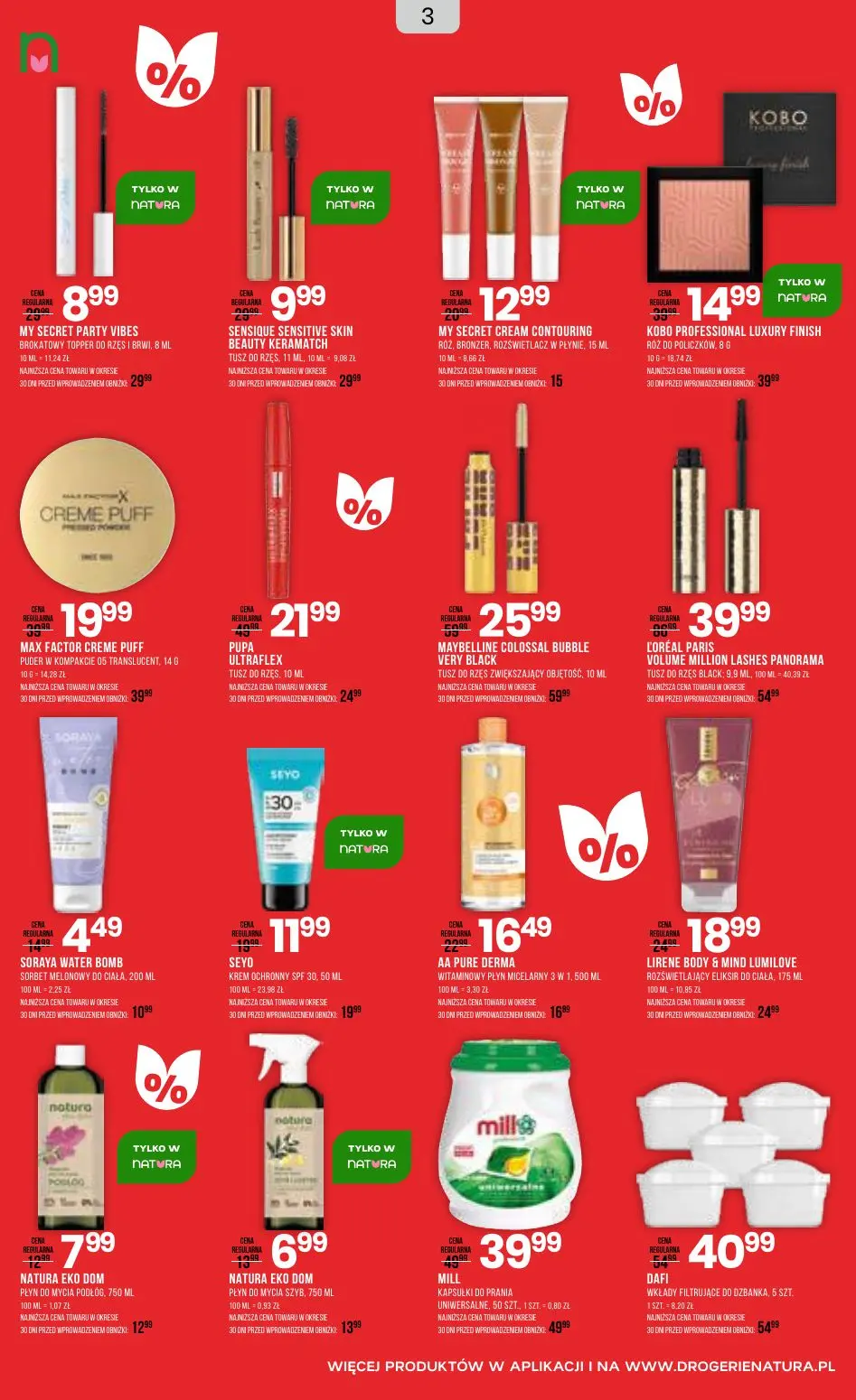 gazetka promocyjna Natura Wyprzedaż - Strona 3