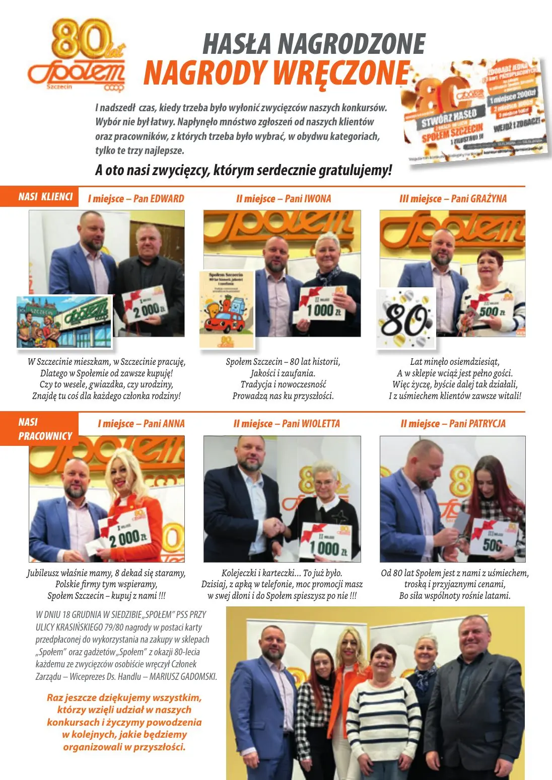 gazetka promocyjna Społem Szczecin  - Strona 4