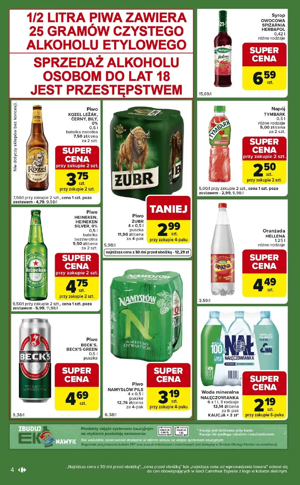 gazetka promocyjna Carrefour Express Zrób zakupy ekspresem - Strona 4