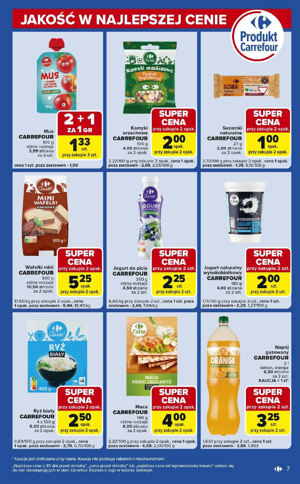 gazetka promocyjna Carrefour Express Zrób zakupy ekspresem - Strona 7