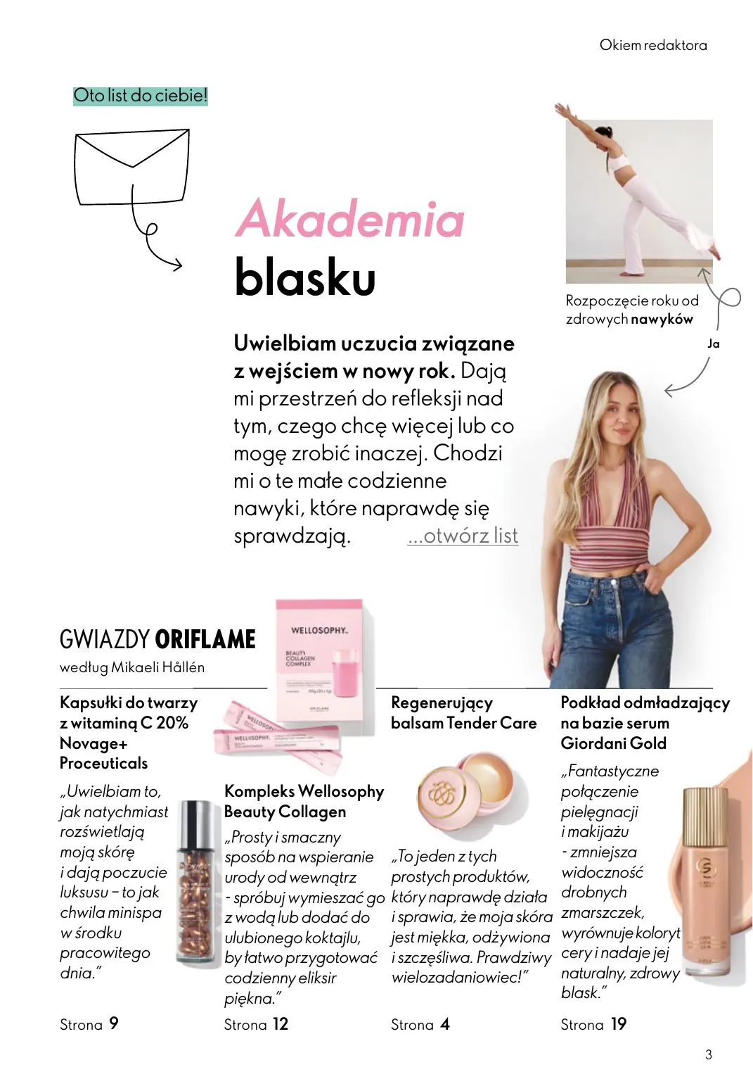 gazetka promocyjna ORIFLAME Nowy początek - Strona 3