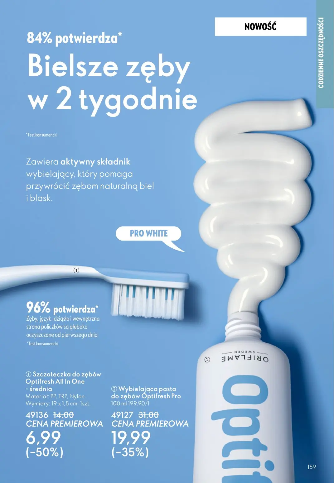 gazetka promocyjna ORIFLAME Nowy początek - Strona 159
