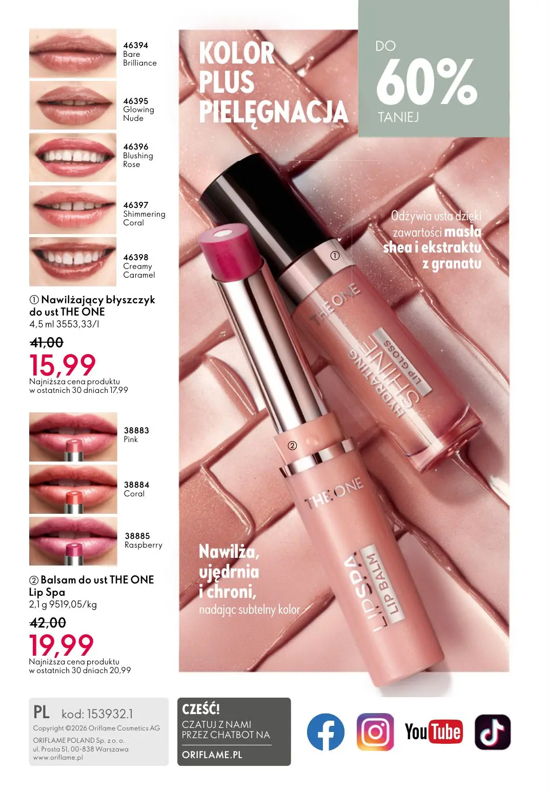gazetka promocyjna ORIFLAME Nowy początek - Strona 164