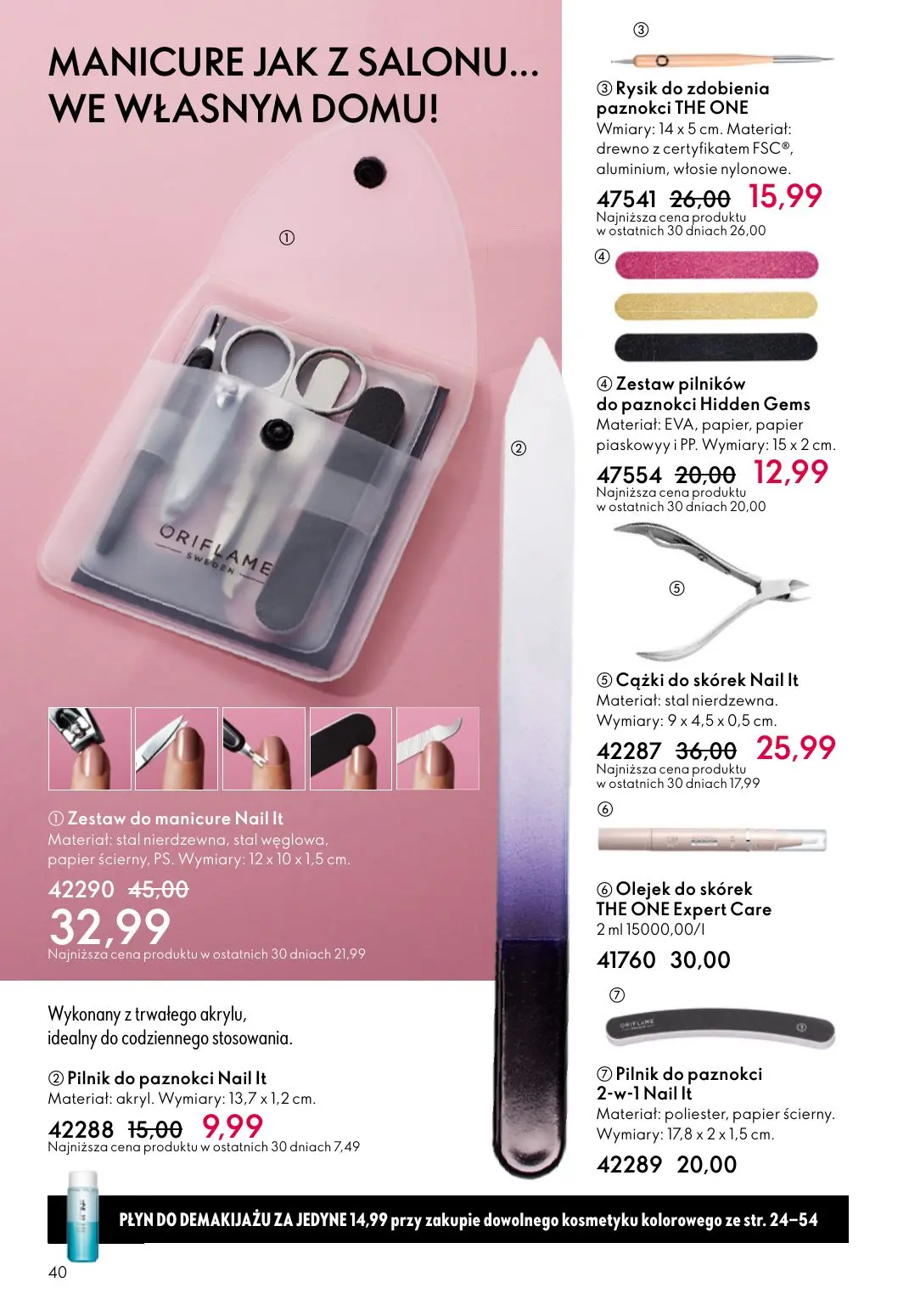 gazetka promocyjna ORIFLAME Nowy początek - Strona 40