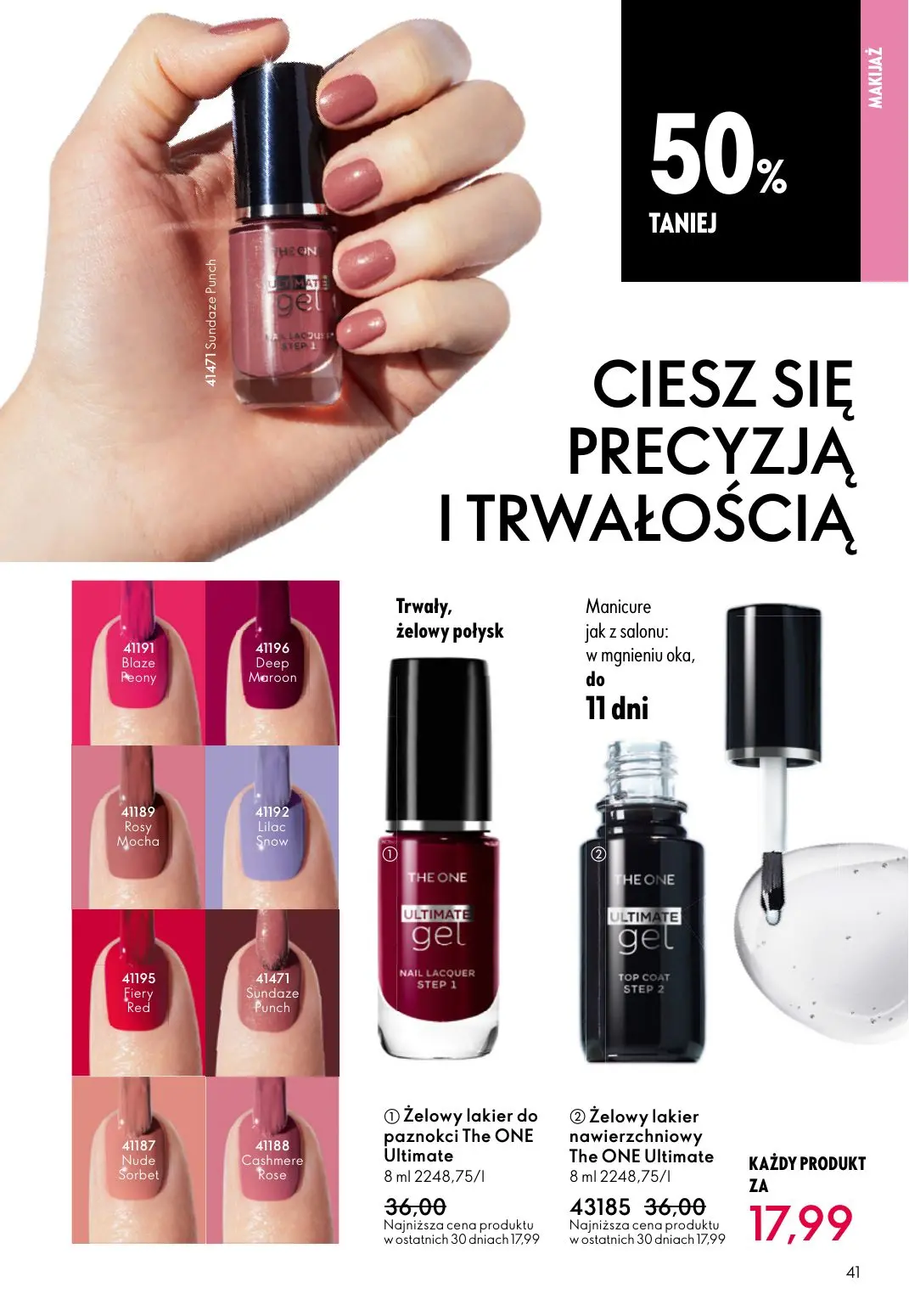 gazetka promocyjna ORIFLAME Nowy początek - Strona 41